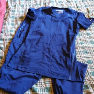 Grey's Anatomy scrubs navy blue